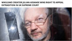 WikiLeaks Creator Julian Assange Wins Right to Appeal Extradition in UK Supreme Court