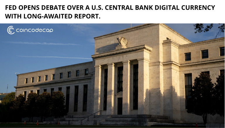 The Federal Reserve Releases The Long-Awaited Cbdc Report