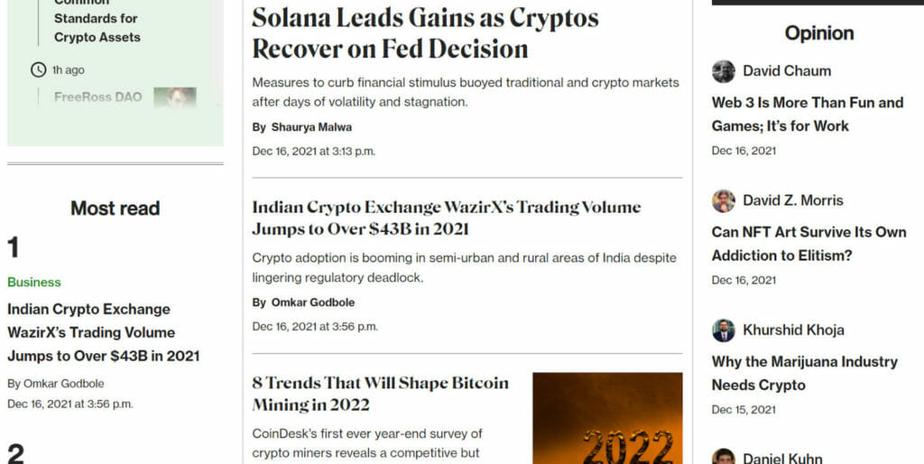 Coindesk Rss Feed