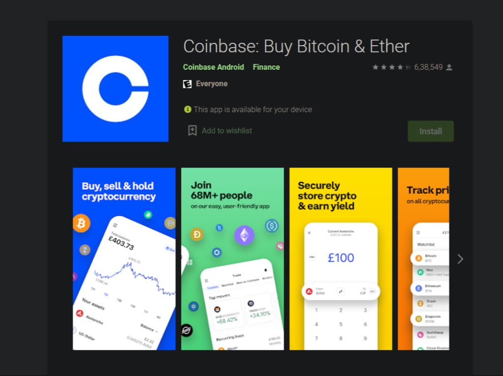 Coinbase App