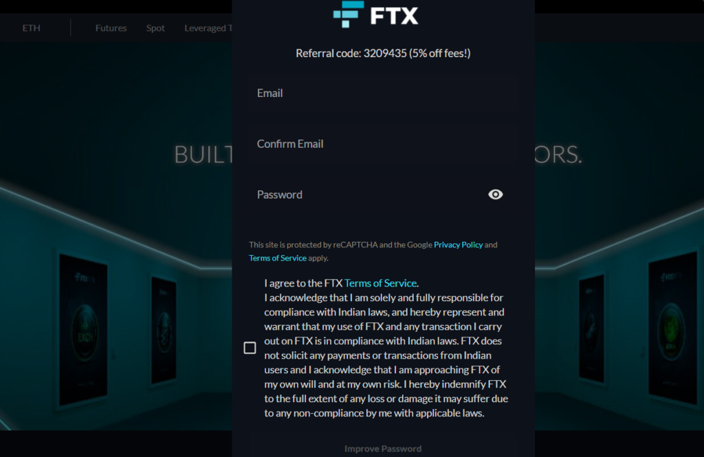 Ftx Signup