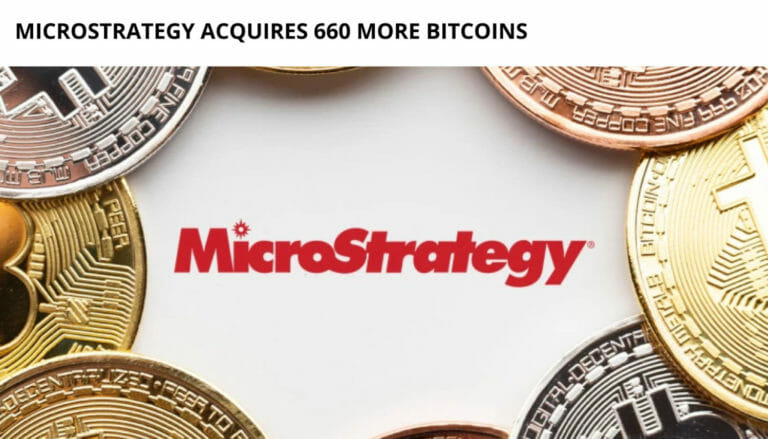 Microstrategy Acquires 660 More Bitcoins