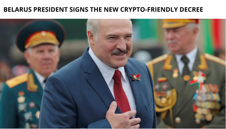 Belarus President Signs The New Crypto-Friendly Decree