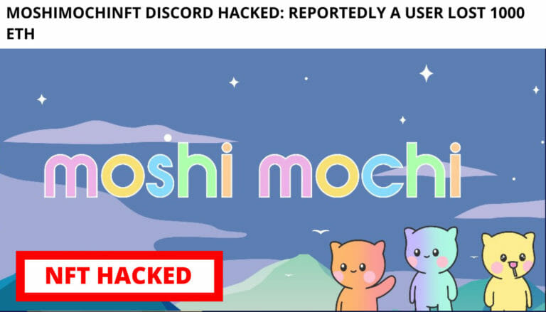 Moshimochinft Discord Hacked