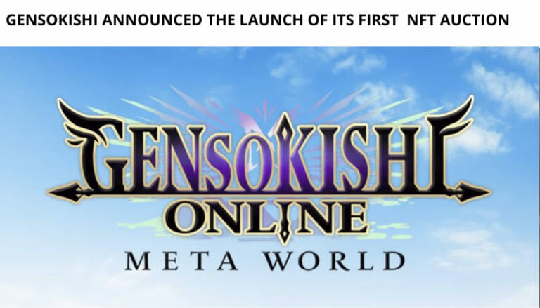 Gensokishi Announced The Launch Of Its First Nft Auction