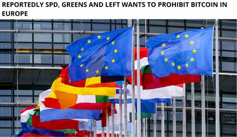 Reportedly Spd, Greens And Left Wants To Prohibit Bitcoin In Europe