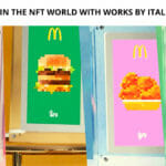 McDonald's in the NFT world with works by Italian artists