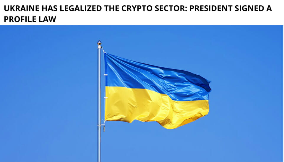 Ukraine Has Legalized The Crypto Sector: President Signed A Profile Law