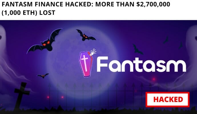 Fantasm Finance Hacked