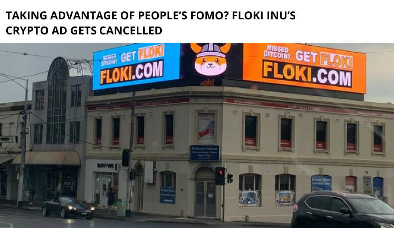 Floki Inu Ad Gets Cancelled