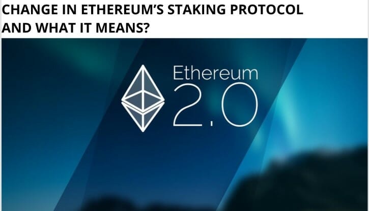 Staking In Ethereum 2.0