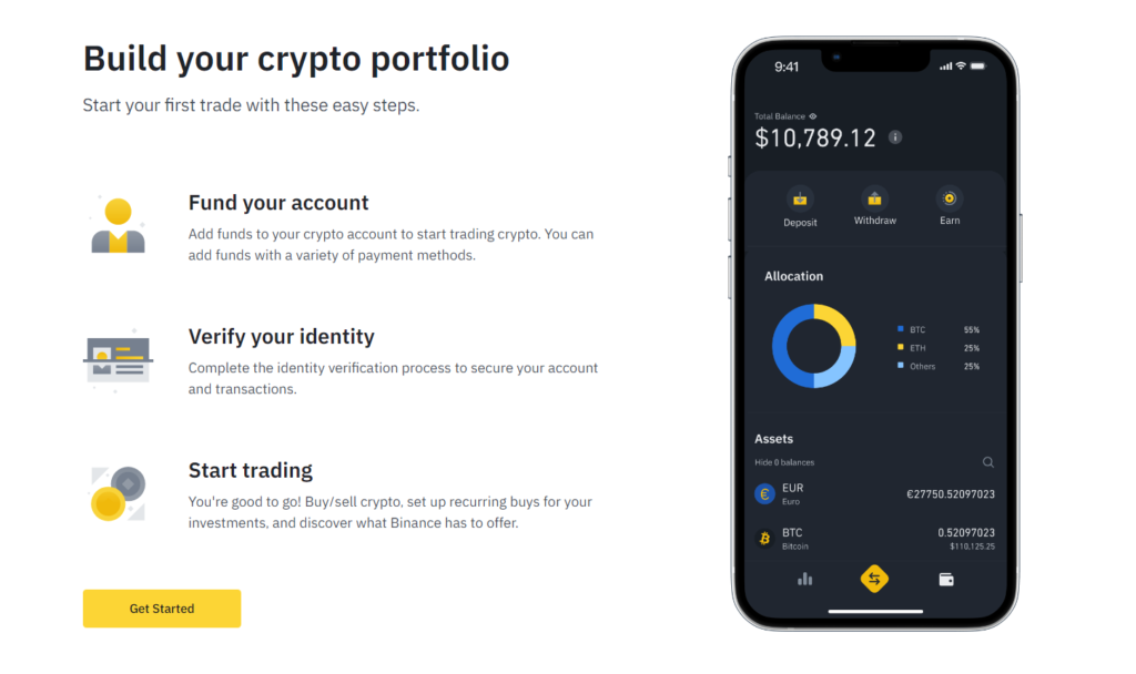Get Started With Binance
