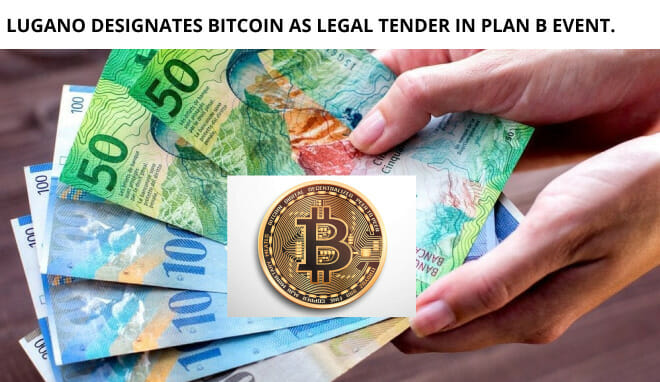 Lugano Designates Bitcoin As Legal Tender