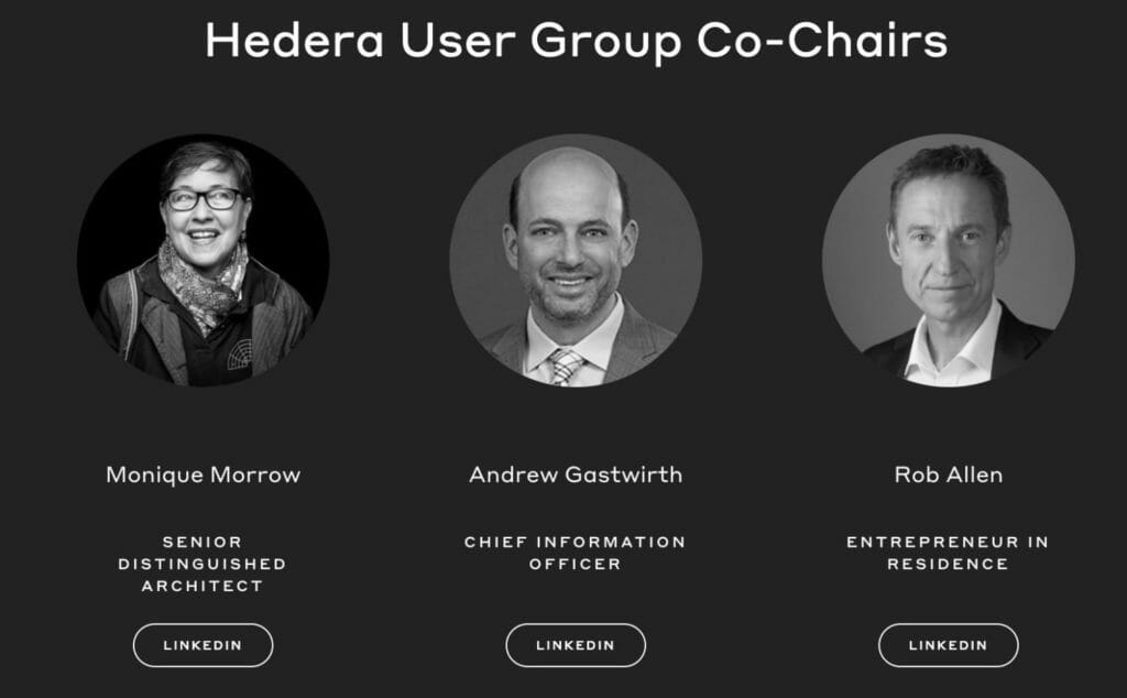 Hedera Chairpersons