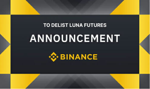 Binance To Delist Luna Perpetual Futures