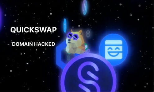 Quickswap Domain Hacked