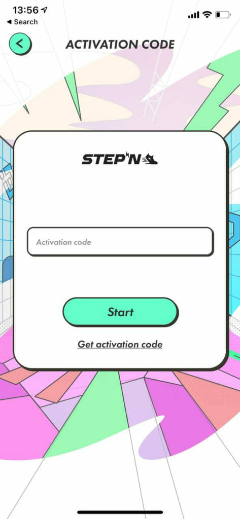 Get The Activation Code From Stepn