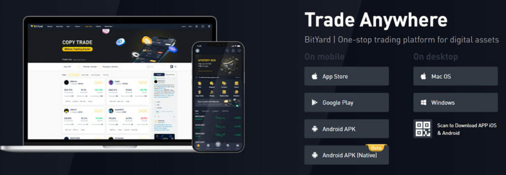 Bityard Mobile App