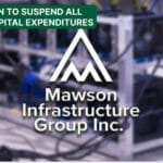 Mawson to suspend all Major Capital Expenditures
