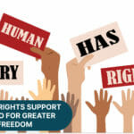 HUMAN RIGHTS SUPPORT CRYPTO FOR GREATER FREEDOM