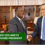 Binance CEO Meets Cote d'Ivoire President