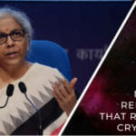 India's Finance Minister Reiterates that RBI seeks Crypto Ban