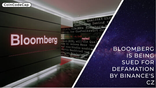Bloomberg Is Being Sued For Defamation By Binance'S Cz