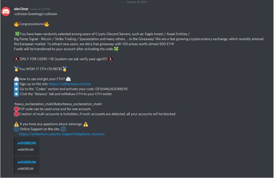Nft Minting Scams Through Compromised Discord Servers Linked To Same Hackers: Report