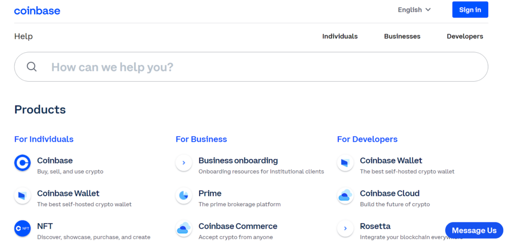 Coinbase Customer Support
