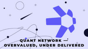 In 2020, I wrote an article on Quant network claiming it was a scam. Then, a few days ago, I saw articles saying that Quant network is trying to build an Operating system for blockchain.