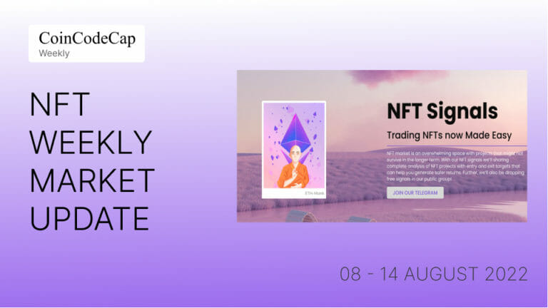 Nft Weekly Market Update 08-14 August 2022