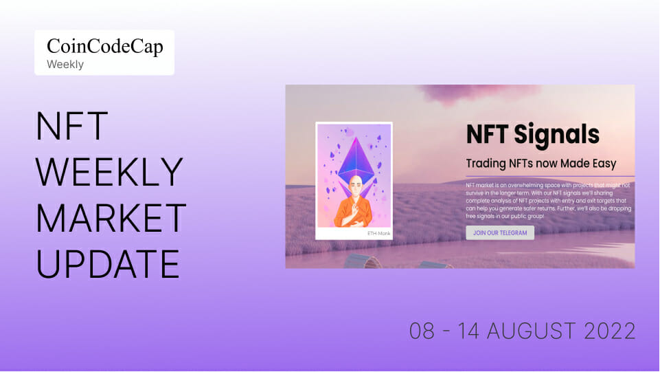Nft Weekly Market Update 08-14 August 2022
