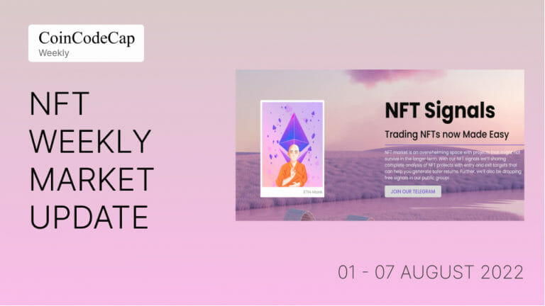 Nft Weekly Market Update 01-07 August 2022