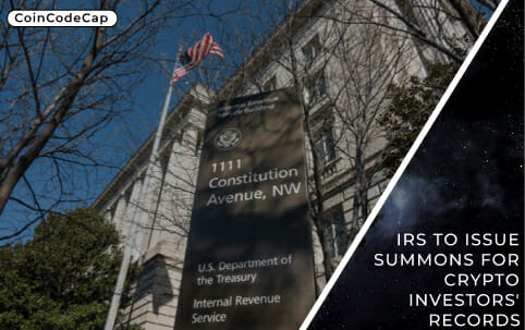 Irs To Issue Summons For Crypto Investors' Records