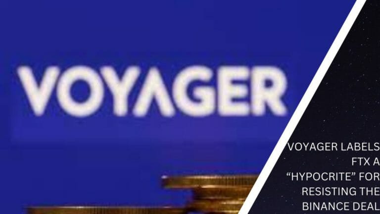 Voyager Labels Ftx A “Hypocrite” For Resisting The Binance Deal