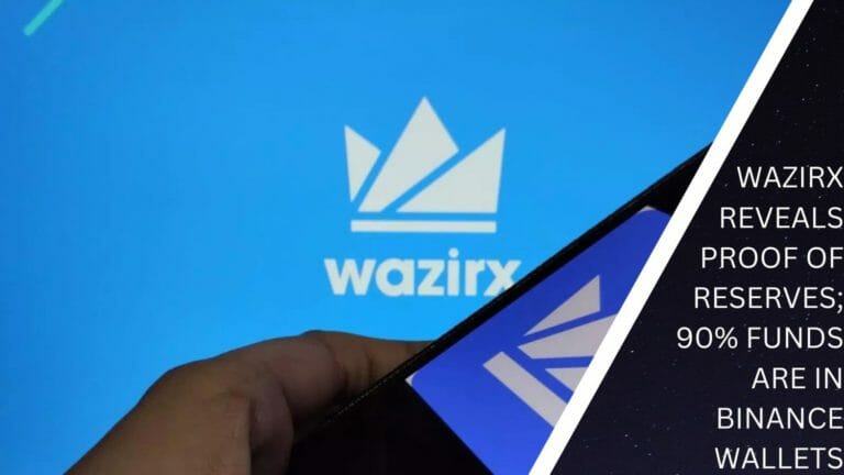 Wazirx Reveals Proof Of Reserves; 90% Funds Are In Binance Wallets