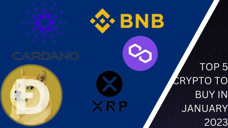 Top 5 Crypto To Buy In January 2023