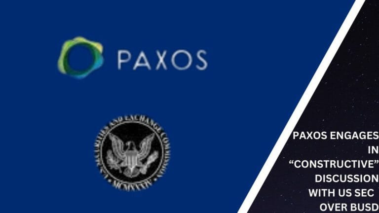 Paxos Engages In “Constructive” Discussion With Us Sec Over Busd