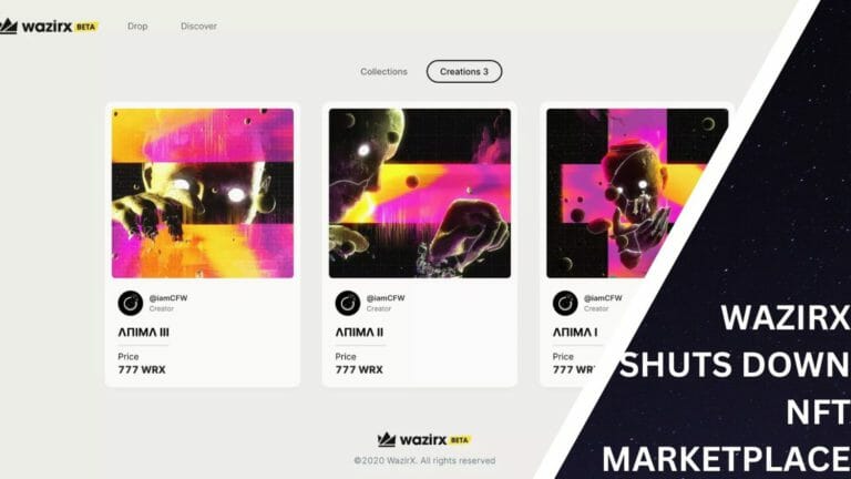 Wazirx Shuts Down Nft Marketplace