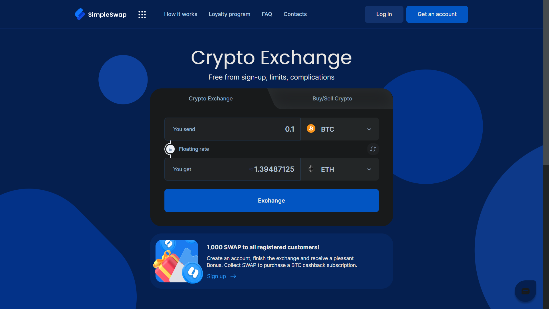 Simpleswap review now swap crypto at lighting speed 2025 coincodecap