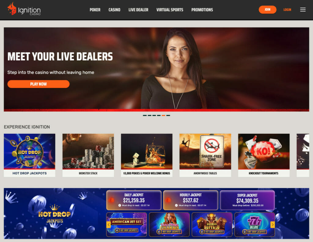 Ignition Casino: 3Rd Best Free Casino Games Platform