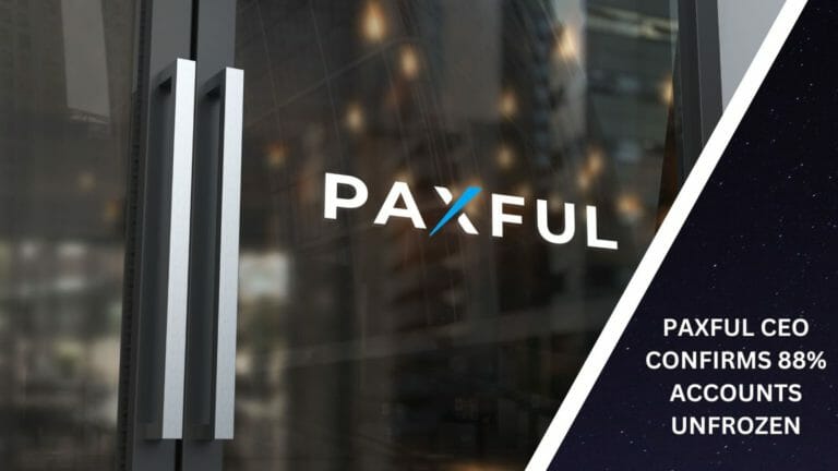 Paxful Ceo Confirms 88% Accounts Unfrozen