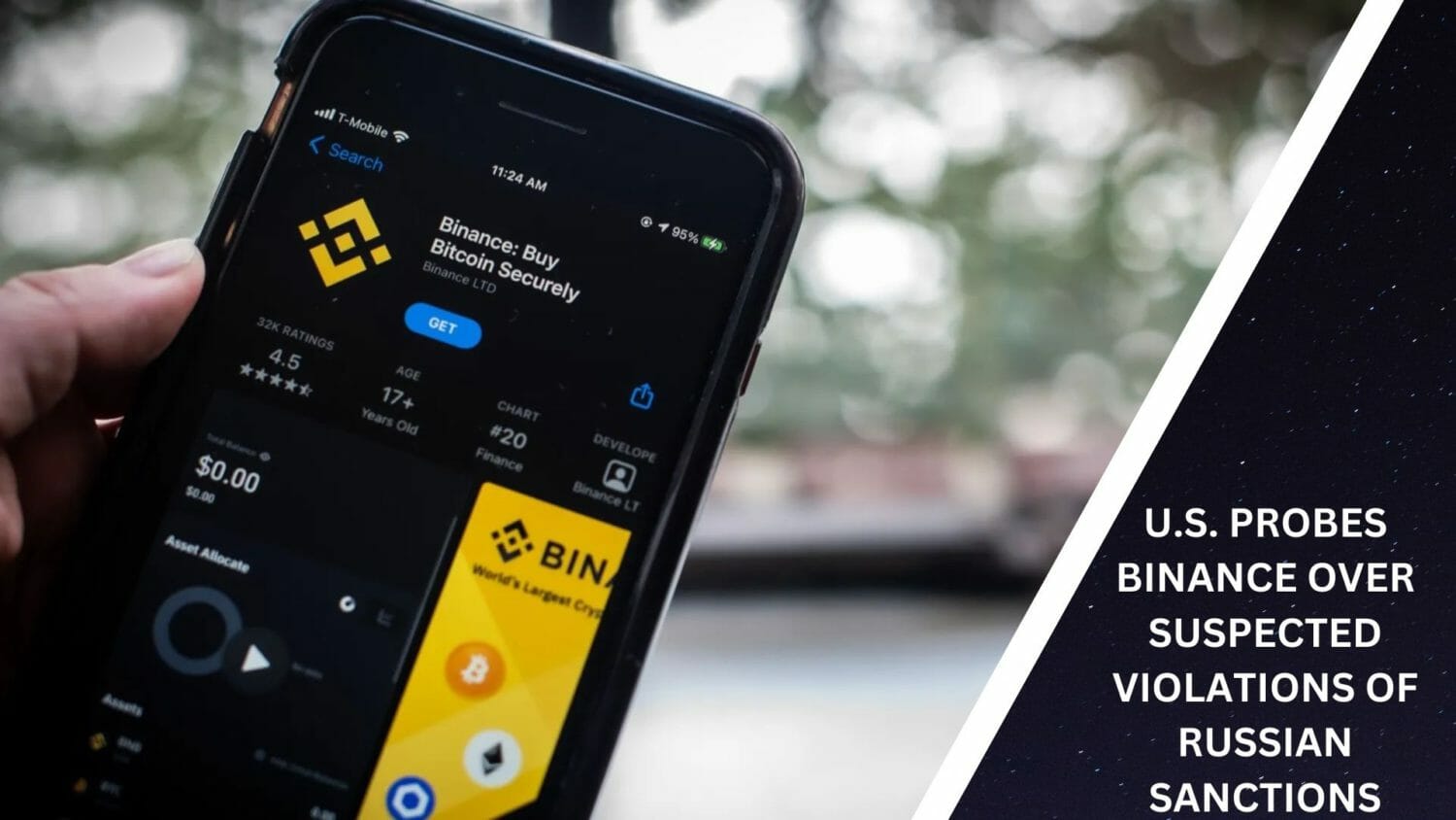 U.s. Probes Binance Over Suspected Violations Of Russian Sanctions