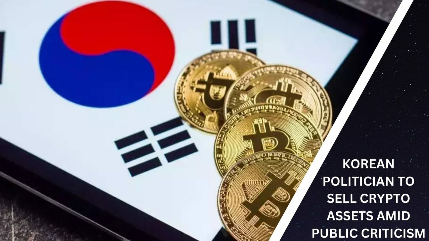 Korean Politician To Sell Crypto Assets Amid Public Criticism