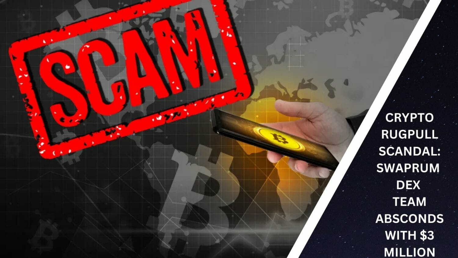 Crypto Rugpull Scandal: Swaprum Dex Team Absconds With $3 Million