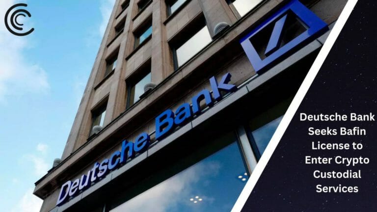 Deutsche Bank Seeks Bafin License To Enter Crypto Custodial Services