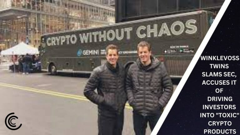 Gemini’s Winklevoss Twins Slams Sec, Accuses It Of Driving Investors Into &Quot;Toxic&Quot; Crypto Products