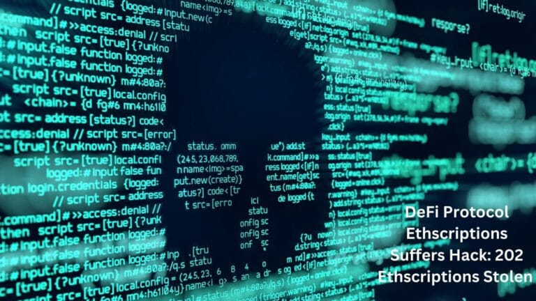 Defi Protocol Ethscriptions Suffers Hack: 202 Ethscriptions Stolen
