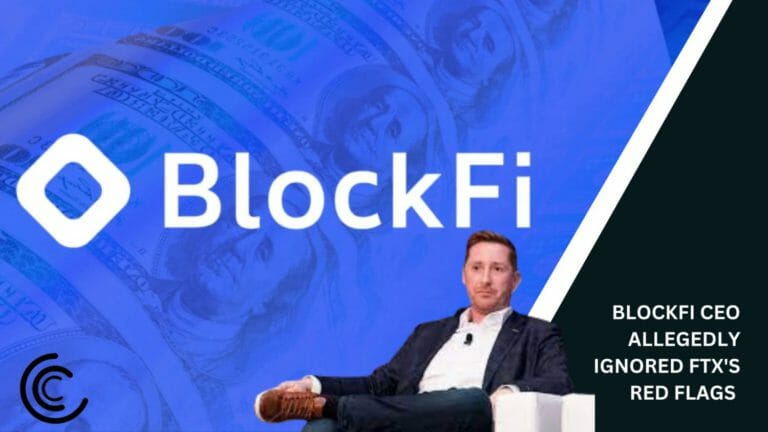 Blockfi Ceo Allegedly Ignored Ftx'S Red Flags 