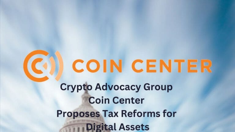 Crypto Advocacy Group Coin Center Proposes Tax Reforms For Digital Assets